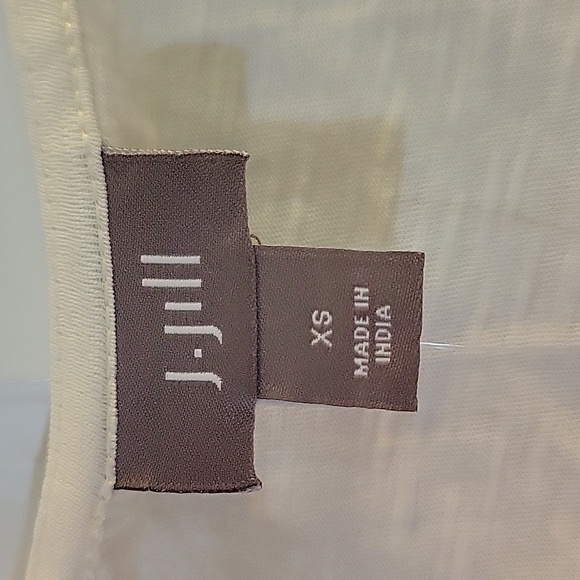 J Jill Floral Sleeveless Top - Pink and Yellow Xs - Picture 3 of 6